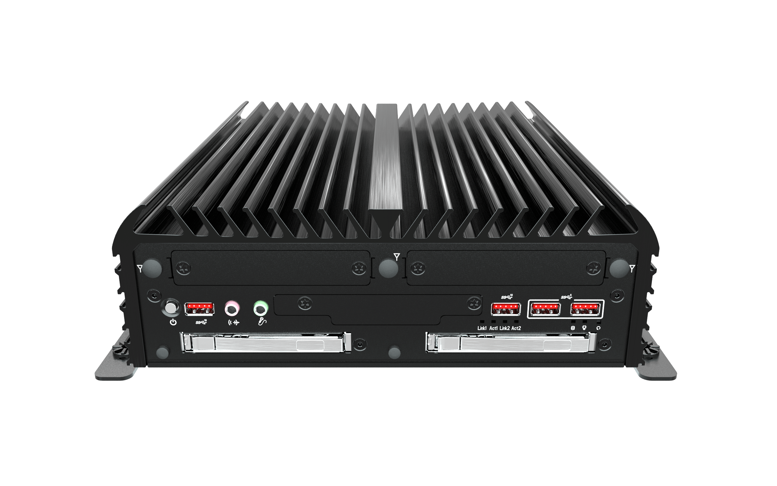 ACO-6000-CML In-Vehicle Computer with LGA 1200 for Intel 10th Gen CPU & W480E PCH, 2x LAN