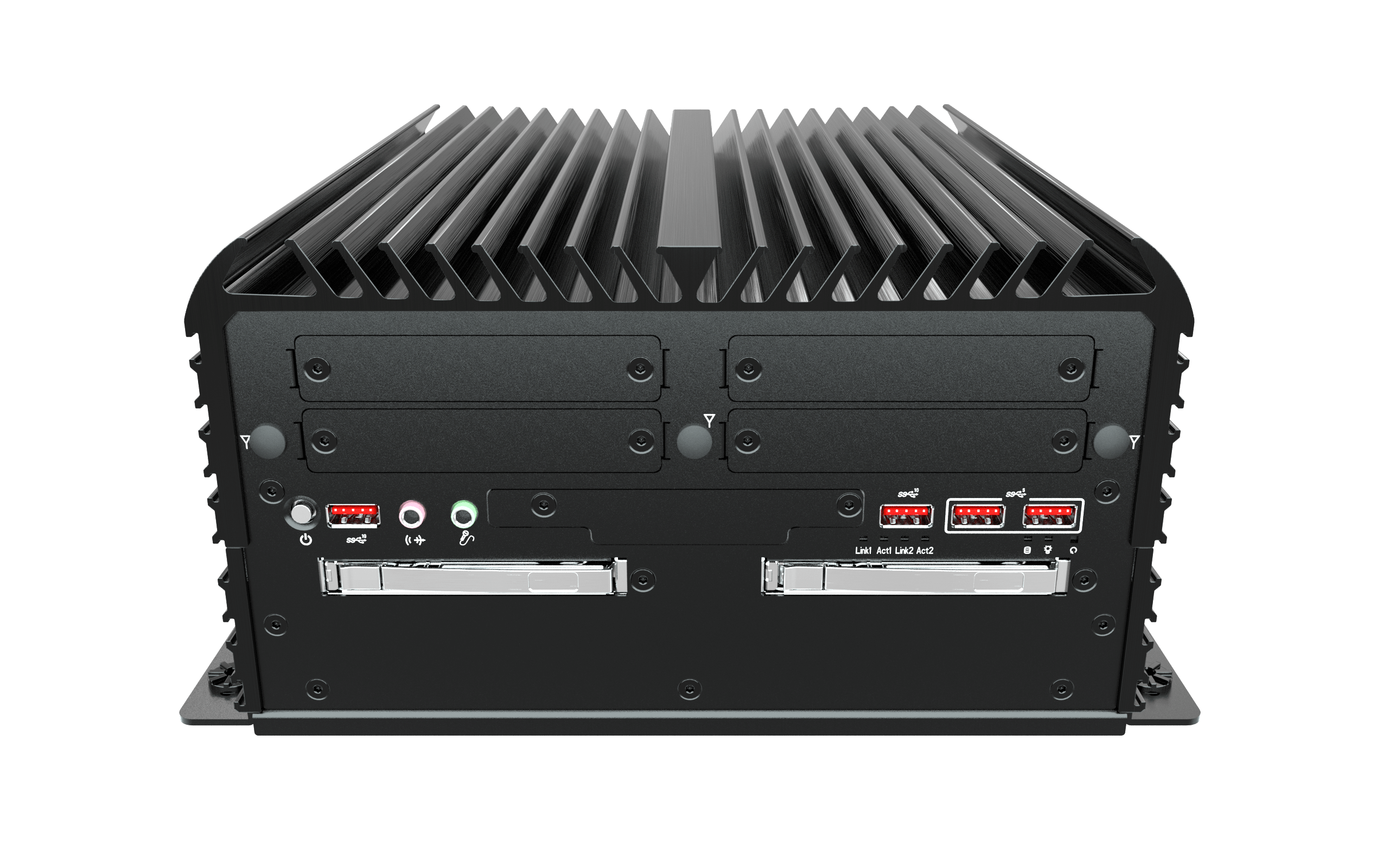 ACO-6000-CML-1 In-Vehicle Computer with LGA 1200 for Intel 10th Gen CPU & W480E PCH, 2x LAN, 1x PCIe