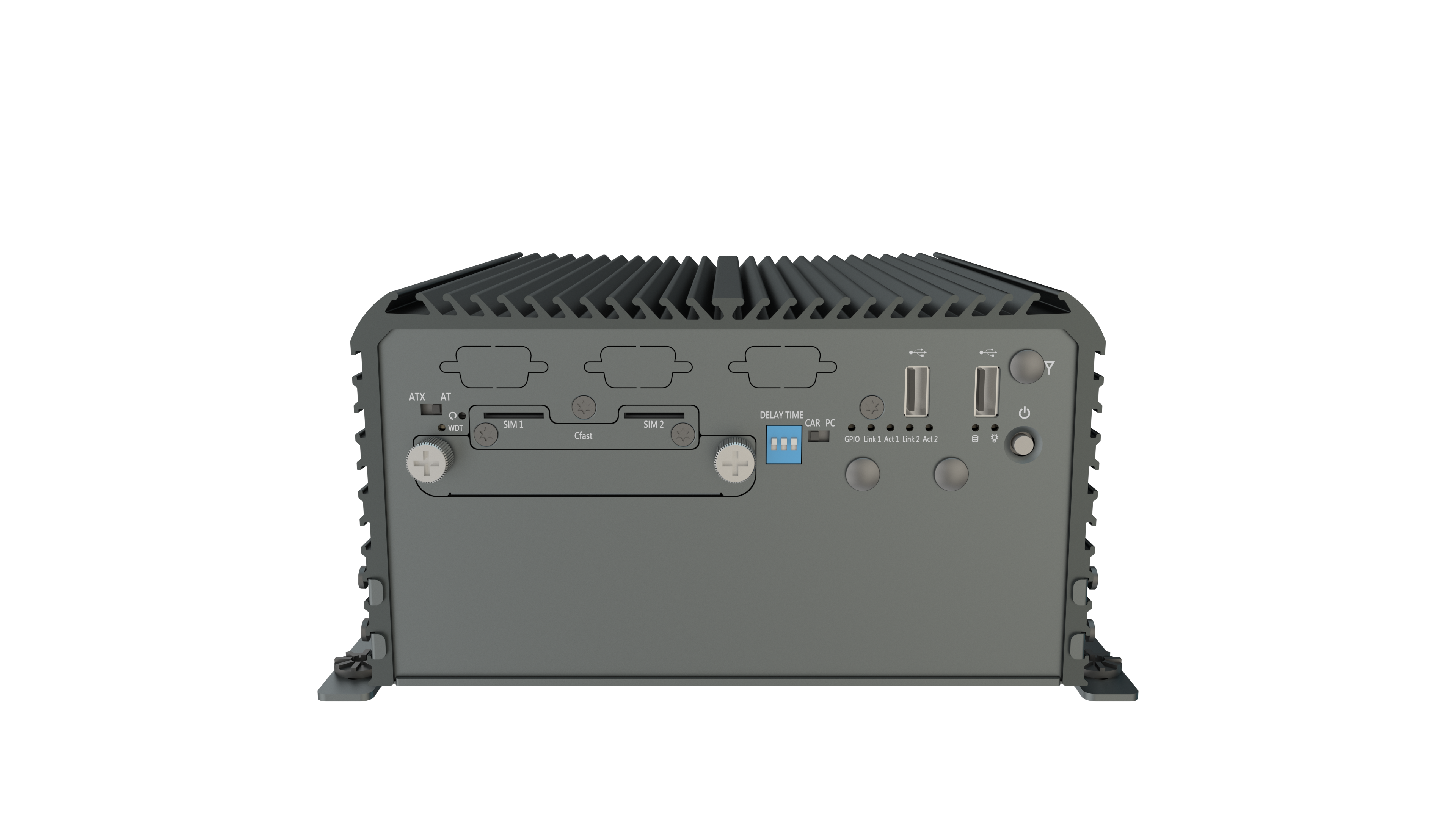 RCO-3000-KBL-U-2 Industrial Computer with 7th Gen Intel® Core™ Mobile-U Processor, 2x Expansion