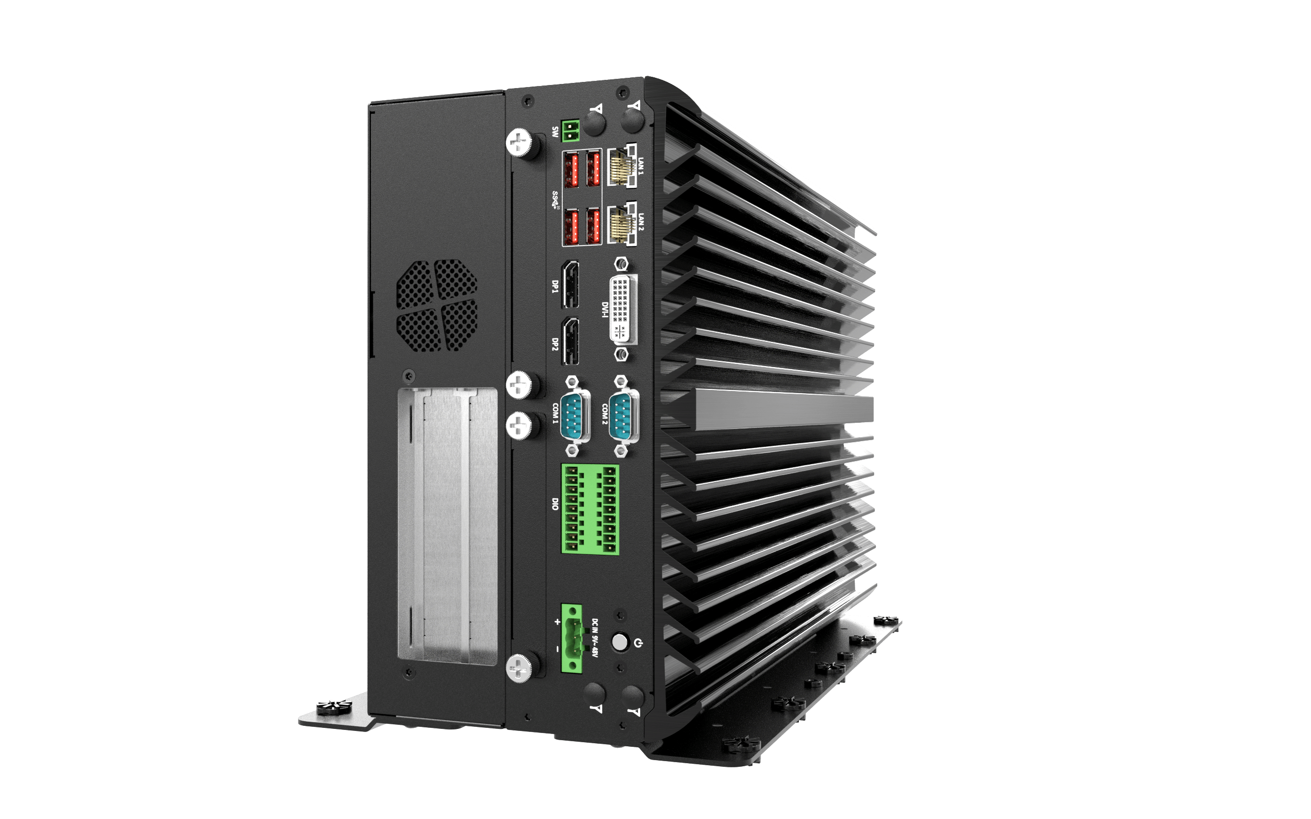 VCO-6000-CFL-2 Machine Vision Computer with 9th Gen Intel® Core™ CFL-R S Processor, 2x Expansion