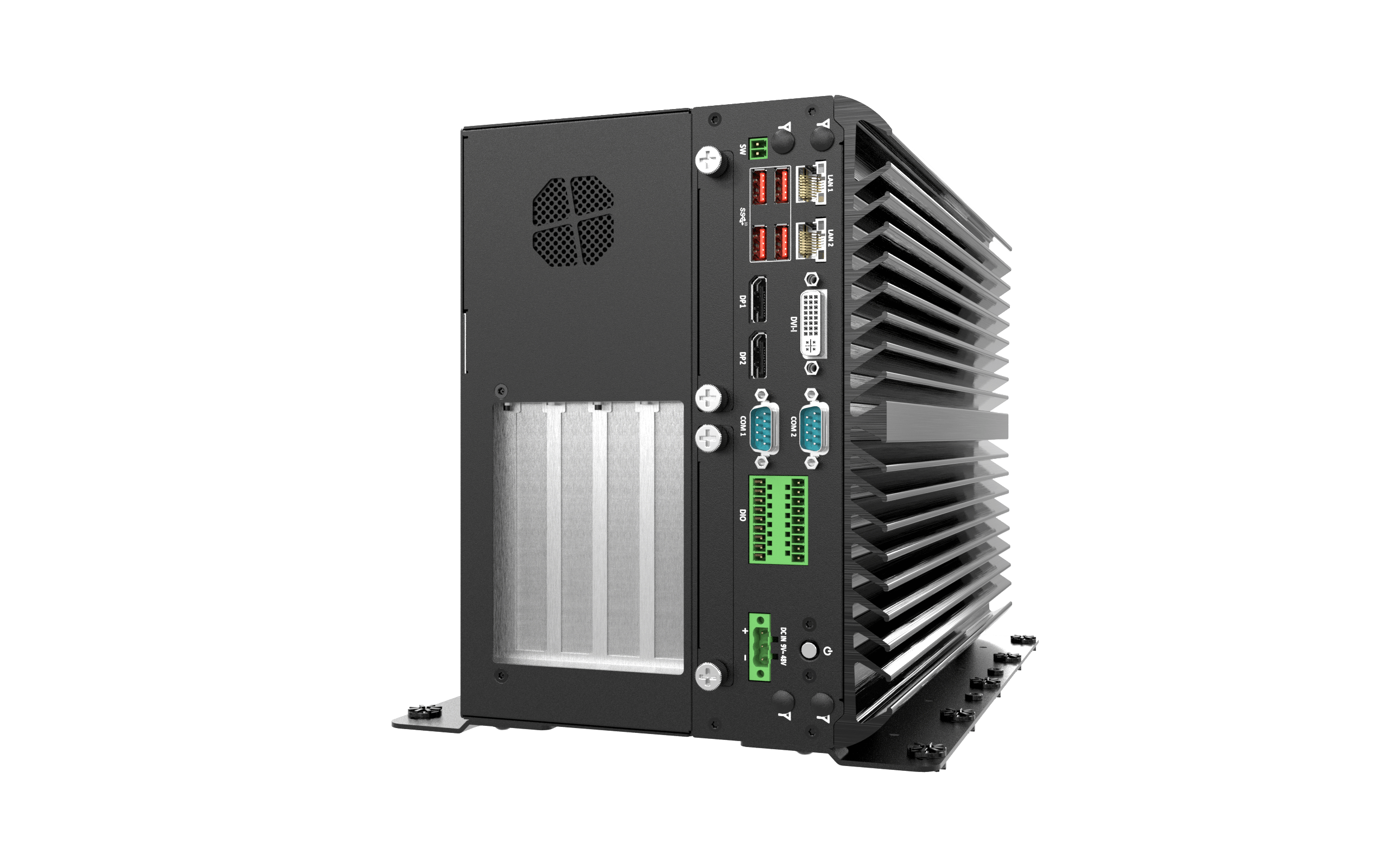 VCO-6000-CFL-4 Machine Vision Computer with 9th Gen Intel® Core™ CFL-R S Processor, 4x Expansion