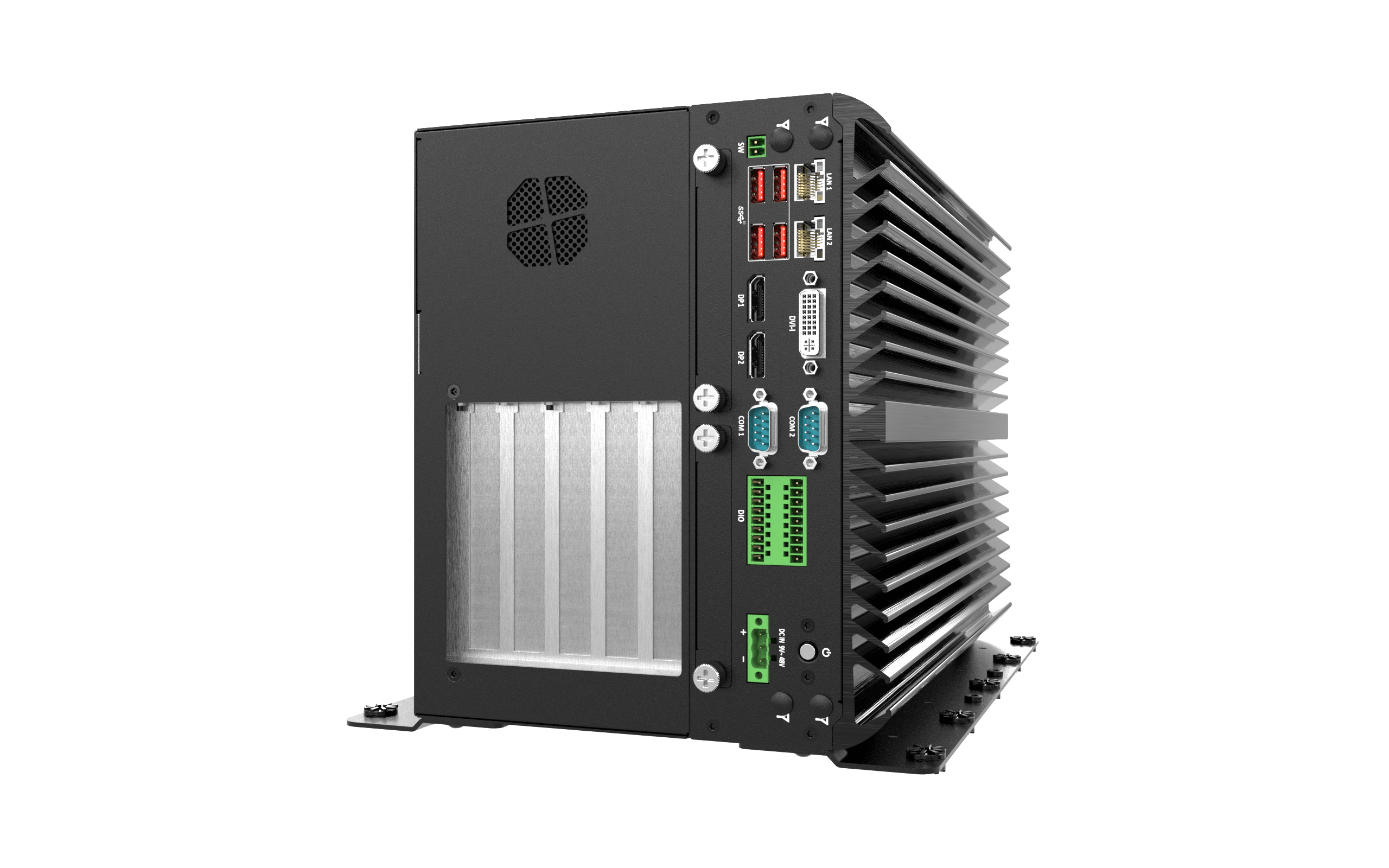 VCO-6000-CFL-5 Machine Vision Computer with 9th Gen Intel® Core™ CFL-R S Processor, 5x Expansion